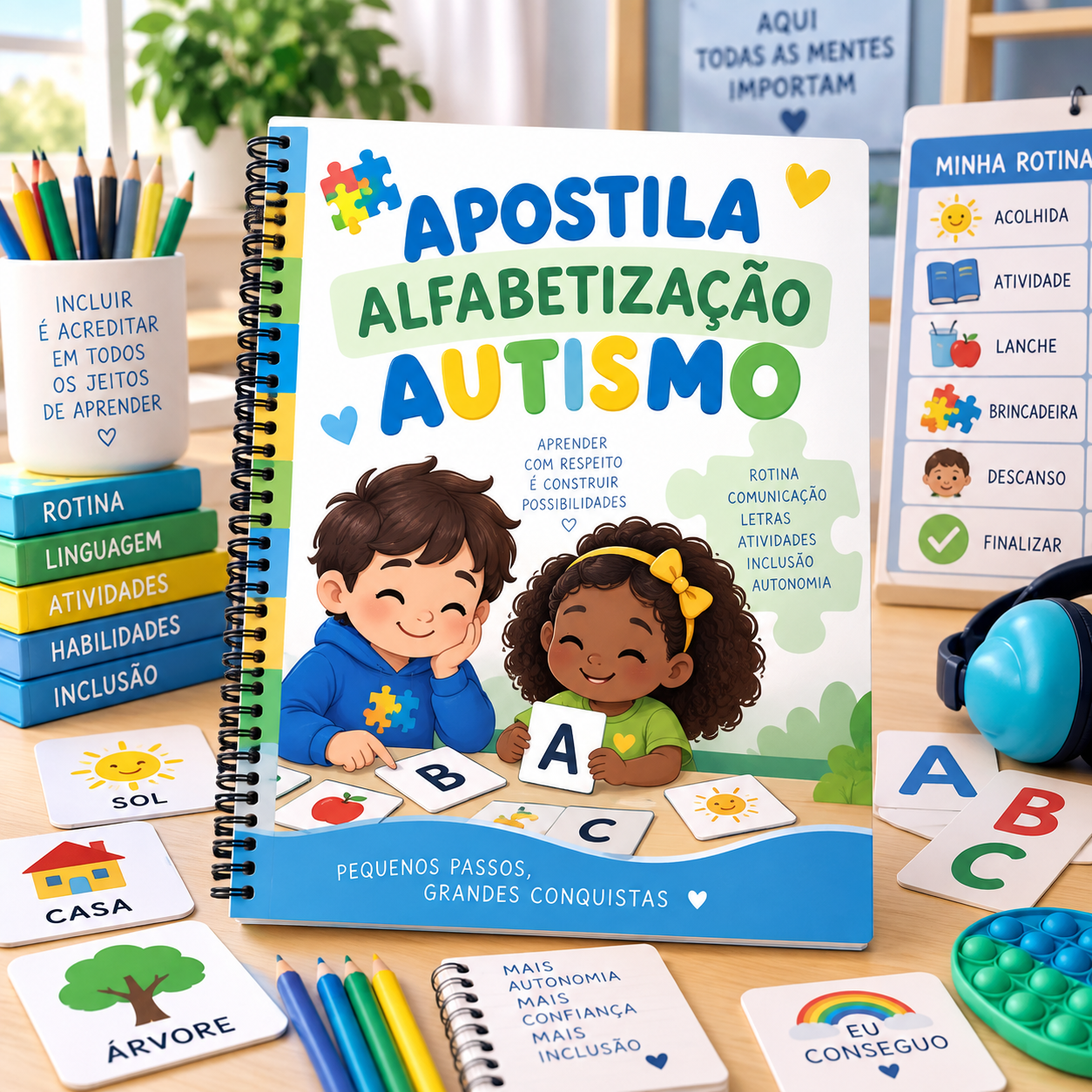 Apostila Alfabetização Autismo